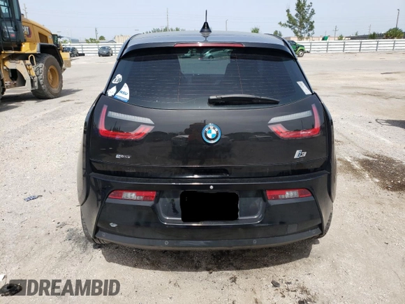 2017 BMW i3 with VIN WBY1Z8C55HV889536, listed as a Copart auction lot 60530123 with 61,372 mi miles. Bid and sale history available at carsss.com. Image 6.