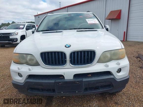 2005 BMW X5 3.0i with VIN 5UXFA13515LY12626, listed as a IAAI auction lot 41584553 with 212,707 mi miles. Bid and sale history available at carsss.com. Image 6.
