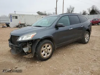 2013 Chevrolet Traverse LS with VIN 1GNKRFKD6DJ134942, listed as a Copart auction lot 44063145 with NaN miles and Salvage Title. Bid and sale history available at carsss.com. Image 1.