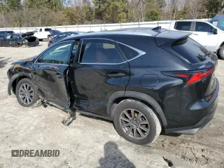 2019 Lexus NX with VIN JTJYARBZ3K2125126, listed as a Copart auction lot 45105175 with 93,509 mi miles and Salvage Title. Bid and sale history available at carsss.com. Image 2.