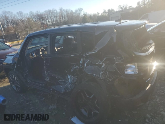 2020 Jeep Renegade Jeepster with VIN ZACNJBAB1LPM28489, listed as a Copart auction lot 84190354 with 51,895 mi miles and Salvage Title. Bid and sale history available at carsss.com. Image 2.