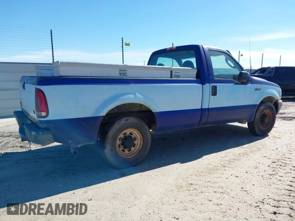 2003 Ford F-250 XL with VIN 1FTNF20L73ED74137, listed as a IAAI auction lot 40730833 with 393,919 mi miles and . Bid and sale history available at DreamBid. Image 4.