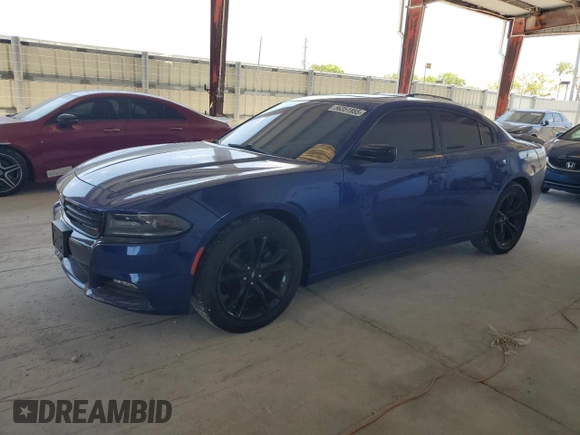 2018 Dodge Charger SXT Plus with VIN 2C3CDXHG1JH252966, listed as a Copart auction lot 56351885 with Not Provided miles and Salvage Title. Bid and sale history available at DreamBid. Image 1.