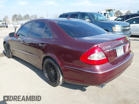 2009 Mercedes-Benz E 550 with VIN WDBUF72X69B439223, listed as a IAAI auction lot 41048321 with Not Provided miles and . Bid and sale history available at DreamBid. Image 3.