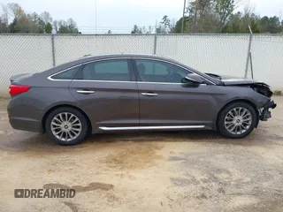 2015 Hyundai Sonata Limited with VIN 5NPE34AF4FH037765, listed as a IAAI auction lot 41887280 with 235,024 mi miles and . Bid and sale history available at carsss.com. Image 14.