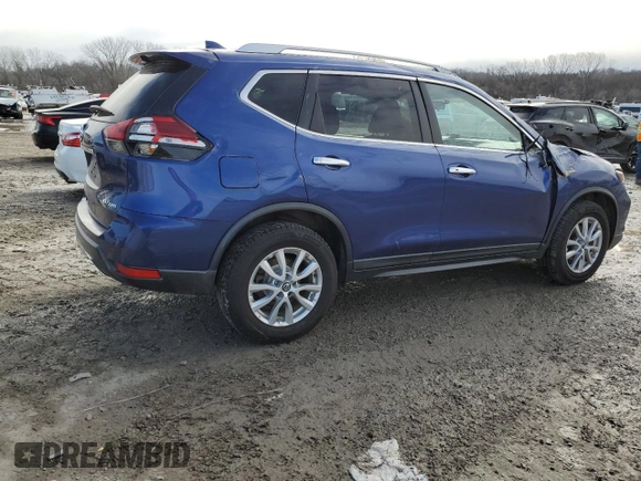 2017 Nissan Rogue SV with VIN KNMAT2MV4HP580269, listed as a Copart auction lot 45272165 with 112,237 mi miles and Salvage Title. Bid and sale history available at carsss.com. Image 3.