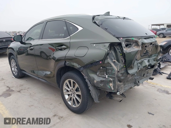 2021 Lexus NX with VIN JTJDARDZ7M2241119, listed as a IAAI auction lot 41188266 with 48,701 mi miles. Bid and sale history available at carsss.com. Image 3.