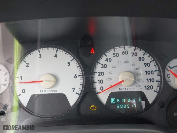 2007 Dodge Ram 1500 SLT with VIN 1D7HA18N17S259929, listed as a IAAI auction lot 41777502 with 208,517 mi miles. Bid and sale history available at carsss.com. Image 7.