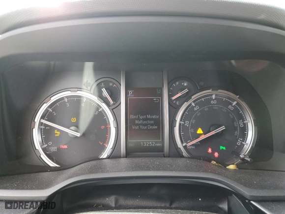 2023 Toyota 4Runner Limited with VIN JTEDU5JR7P5295218, listed as a Copart auction lot 49081675 with 13,252 mi miles and Salvage Title. Bid and sale history available at carsss.com. Image 9.