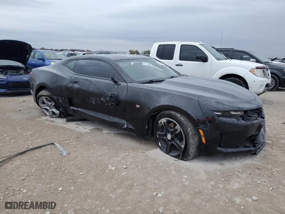 2022 Chevrolet Camaro 1LT with VIN 1G1FB1RX1N0121999, listed as a Copart auction lot 83696374 with 45,203 mi miles and Salvage Title. Bid and sale history available at carsss.com. Image 4.