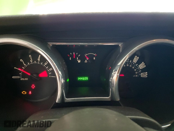 2006 Ford Mustang Standard with VIN 1ZVFT80N265167528, listed as a Copart auction lot 60331595 with 144,609 mi miles and Salvage title. Bid and sale history available at DreamBid. Image 9.