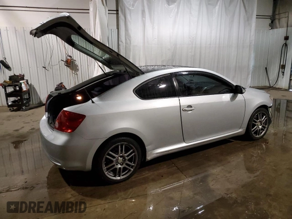 2005 Scion tC with VIN JTKDE177650056536, listed as a Copart auction lot 78254314 with 179,198 mi miles and Salvage Title. Bid and sale history available at DreamBid. Image 3.