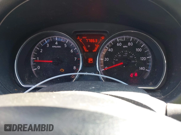 2015 Nissan Note SV with VIN 3N1CE2CP0FL398568, listed as a IAAI auction lot 41658823 with 77,863 mi miles and . Bid and sale history available at DreamBid. Image 7.