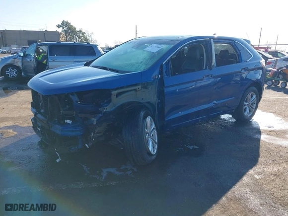 2020 Ford Edge SEL with VIN 2FMPK4J90LBA48979, listed as a IAAI auction lot 41372586 with 36,978 mi miles. Bid and sale history available at carsss.com. Image 2.