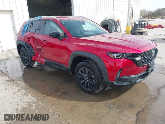 2025 Mazda CX-50 S Preferred with VIN 7MMVABBM3SN344992, listed as a IAAI auction lot 41774143 with 1,910 mi miles and . Bid and sale history available at DreamBid. Image 1.