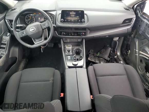 2025 Nissan Rogue S z VIN 5N1BT3AB0SC790995, wystawiony jako Copart lot #48211515 z przebiegiem 260 mil mil oraz Szkoda całkowita • Salvage title. Historia ofert i sprzedaży dostępna na DreamBid. Obrazek 8.
