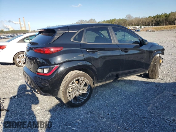 2023 Hyundai Kona N Line with VIN KM8K33A36PU009617, listed as a Copart auction lot 48680855 with 39,012 mi miles and Salvage Title. Bid and sale history available at carsss.com. Image 3.