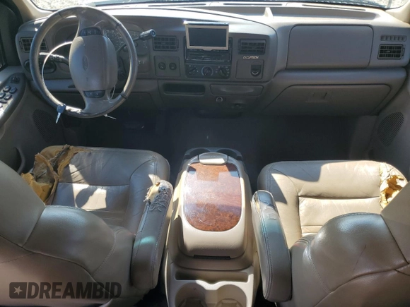 2001 Ford Excursion Limited z VIN 1FMNU42S71EA71342, wystawiony jako Copart lot #43636565 z przebiegiem 181 107 mil mil oraz Szkoda całkowita • Salvage title. Historia ofert i sprzedaży dostępna na DreamBid. Obrazek 8.