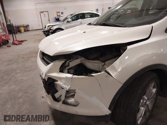 2014 Ford Escape Titanium with VIN 1FMCU9J9XEUE26857, listed as a IAAI auction lot 41552186 with 142,045 mi miles. Bid and sale history available at carsss.com. Image 6.