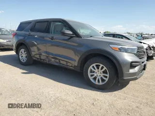 2021 Ford Explorer with VIN 1FMSK8BH9MGA15836, listed as a Copart auction lot 89167255 with 112,345 mi miles and Salvage title. Bid and sale history available at DreamBid. Image 4.