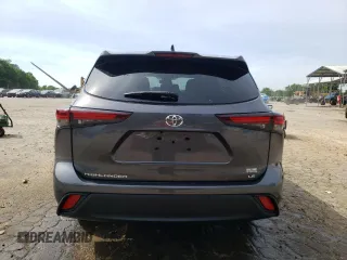 2024 Toyota Highlander LE with VIN 5TDKDRAH7RS529302, listed as a Copart auction lot 56236155 with 6,474 mi miles and Salvage title. Bid and sale history available at DreamBid. Image 6.