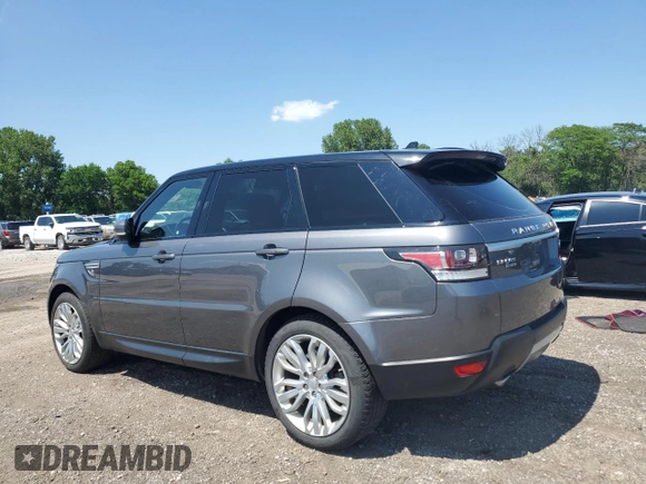2016 Land Rover Range Rover Sport HSE with VIN SALWR2KF8GA662693, listed as a Copart auction lot 61633615 with 112,135 mi miles and Clean title. Bid and sale history available at DreamBid. Image 2.
