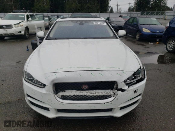 2017 Jaguar XE 35t Premium with VIN SAJAD4BV5HA964237, listed as a Copart auction lot 87274704 with 82,542 mi miles and Salvage Title. Bid and sale history available at DreamBid. Image 5.