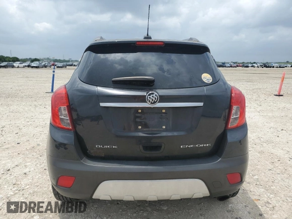 2016 Buick Encore with VIN KL4CJASB5GB739355, listed as a Copart auction lot 54772545 with 87,250 mi miles and Clean Title. Bid and sale history available at DreamBid. Image 6.