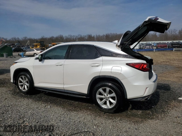 2017 Lexus RX with VIN 2T2BZMCAXHC061802, listed as a Copart auction lot 46859235 with 55,852 mi miles and Salvage Title. Bid and sale history available at carsss.com. Image 2.