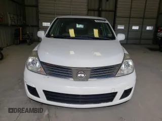 2009 Nissan Versa 1.8 S with VIN 3N1BC13E09L496658, listed as a Copart auction lot 67597234 with 125,854 mi miles and Salvage Title. Bid and sale history available at carsss.com. Image 5.
