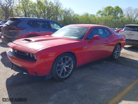 2023 Dodge Challenger GT with VIN 2C3CDZJG5PH510341, listed as a IAAI auction lot 42034775 with 37,772 mi miles. Bid and sale history available at carsss.com. Image 17.