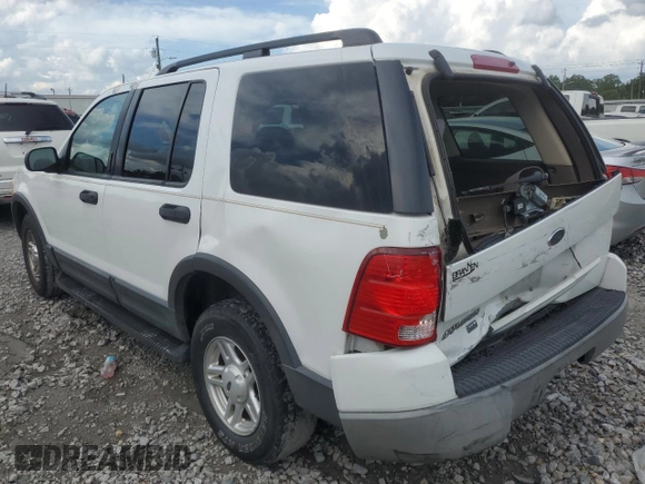 2003 Ford Explorer XLT with VIN 1FMZU63K63UB10345, listed as a Copart auction lot 61130955 with 116,918 mi miles and Salvage title. Bid and sale history available at DreamBid. Image 2.