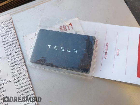 2023 Tesla Model Y Long Range with VIN 7SAYGDEE5PA033341, listed as a IAAI auction lot 41379625 with Not provided miles and . Bid and sale history available at DreamBid. Image 11.