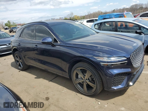 2024 Genesis GV70 2.5T with VIN 5NMMADTB9RH014320, listed as a Copart auction lot 51929155 with 11,194 mi miles and Salvage title. Bid and sale history available at DreamBid. Image 4.