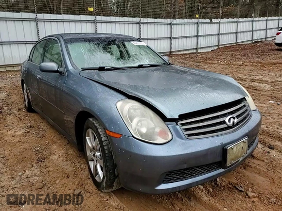 2005 Infiniti G35 Sedan with VIN JNKCV51E55M209609, listed as a Copart auction lot 44210765 with Not Provided miles and Salvage Title. Bid and sale history available at carsss.com. Image 11.