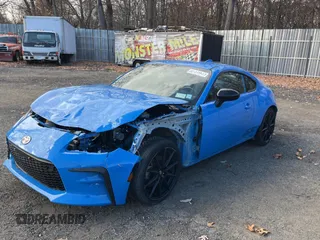 2023 Toyota GR86 Premium with VIN JF1ZNBF18P8750400, listed as a Copart auction lot 81730514 with 28,078 mi miles and Salvage Title. Bid and sale history available at carsss.com. Image 2.