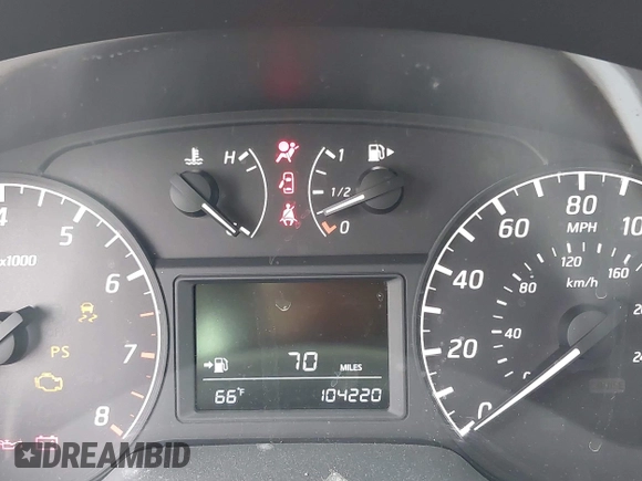 2016 Nissan Sentra SV with VIN 3N1AB7AP3GY252623, listed as a IAAI auction lot 42173337 with 104,220 mi miles and . Bid and sale history available at DreamBid. Image 16.