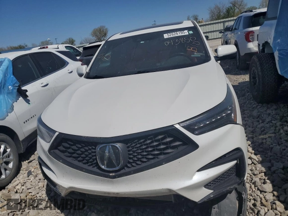 2021 Acura RDX w/A-Spec Package with VIN 5J8TC2H69ML043850, listed as a Copart auction lot 52626195 with 29,211 mi miles and Salvage title. Bid and sale history available at DreamBid. Image 5.