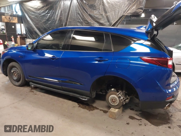 2019 Acura RDX w/A-Spec Pkg with VIN 5J8TC2H64KL020067, listed as a IAAI auction lot 41088711 with 85,385 mi miles. Bid and sale history available at carsss.com. Image 3.