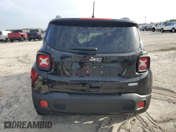 2018 Jeep Renegade Latitude with VIN ZACCJABB7JPH38212, listed as a Copart auction lot 60028115 with 88,313 mi miles and Salvage title. Bid and sale history available at DreamBid. Image 6.