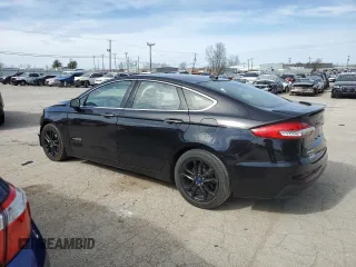 2019 Ford Fusion Hybrid Titanium with VIN 3FA6P0RU0KR144636, listed as a Copart auction lot 44357323 with 100,146 mi miles. Bid and sale history available at carsss.com. Image 2.