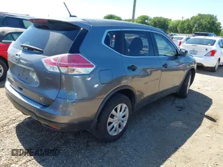 2016 Nissan Rogue S with VIN JN8AT2MT9GW006645, listed as a IAAI auction lot 42094645 with 162,615 mi miles. Bid and sale history available at carsss.com. Image 4.