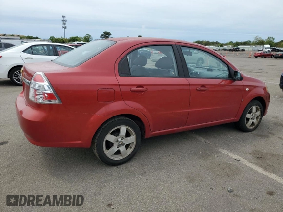 2007 Chevrolet Aveo LT z VIN KL1TG56667B171567, wystawiony jako Copart lot #58688855 z przebiegiem 82 049 mil mil oraz Tytuł czysty. Historia ofert i sprzedaży dostępna na DreamBid. Obrazek 3.