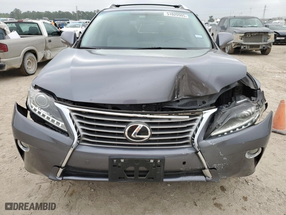 2013 Lexus RX 350 with VIN 2T2ZK1BA0DC093722, listed as a Copart auction lot 51020905 with 116,675 mi miles and Salvage Title. Bid and sale history available at carsss.com. Image 5.