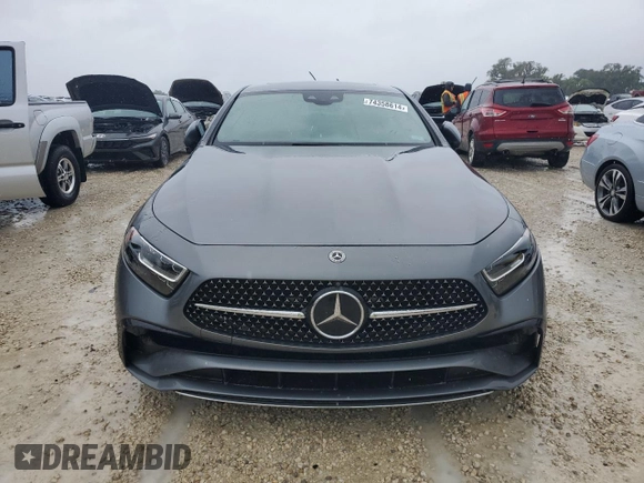 2022 Mercedes-Benz CLS with VIN W1K2J5KB2NA103977, listed as a Copart auction lot 74358614 with 0 mi miles and Non Repairable. Bid and sale history available at carsss.com. Image 5.