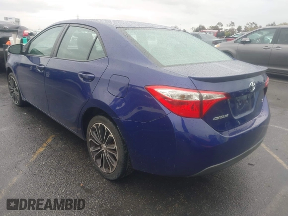 2014 Toyota Corolla L with VIN 5YFBURHE8EP173523, listed as a IAAI auction lot 41802729 with 77,336 mi miles and . Bid and sale history available at DreamBid. Image 3.