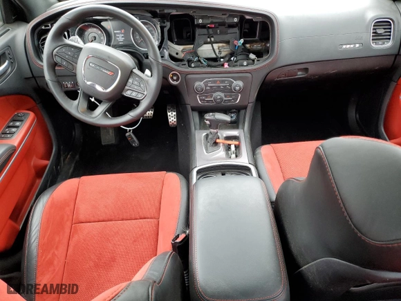 2022 Dodge Charger Scat Pack with VIN 2C3CDXGJ3NH251773, listed as a Copart auction lot 56258464 with 1,364 mi miles and Salvage Title. Bid and sale history available at carsss.com. Image 8.
