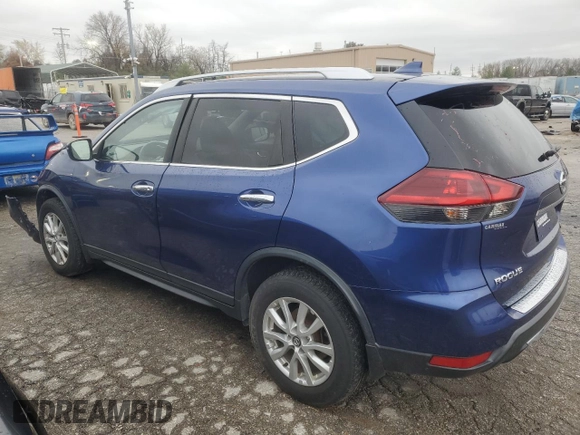 2019 Nissan Rogue S with VIN KNMAT2MV2KP504959, listed as a Copart auction lot 80275004 with 60,672 mi miles and Salvage Title. Bid and sale history available at carsss.com. Image 2.