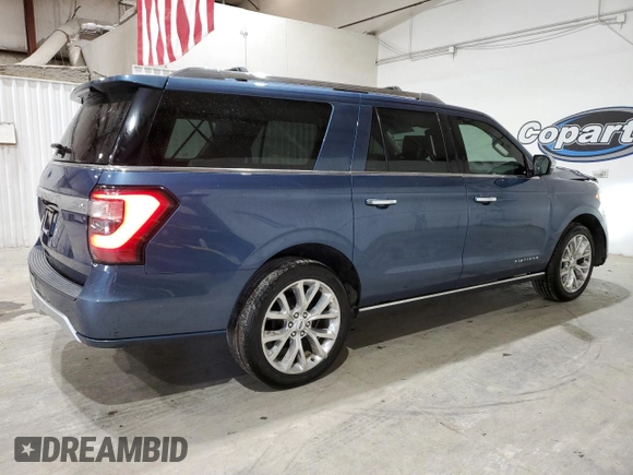2019 Ford Expedition Max Platinum with VIN 1FMJK1LT6KEA89777, listed as a Copart auction lot 84071914 with 84,130 mi miles and Clean title. Bid and sale history available at DreamBid. Image 3.