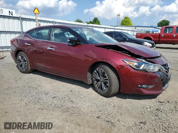 2018 Nissan Maxima SV with VIN 1N4AA6AP3JC409681, listed as a Copart auction lot 58630924 with 102,552 mi miles and Salvage Title. Bid and sale history available at DreamBid. Image 4.
